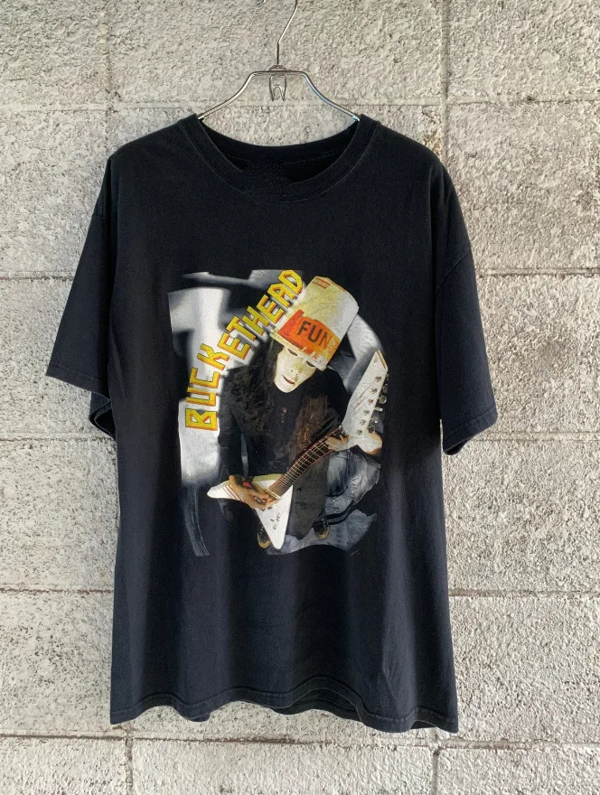 

Vtg Buckethead Gift For Fans Cotton Full Size Unisex Black Shirt J485