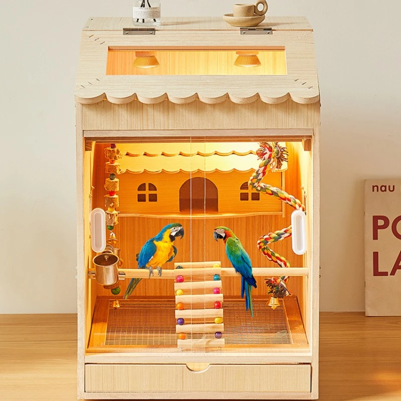 

Parrot incubator Special insulation bird cage for wintering Constant temperature breeding box for brooding