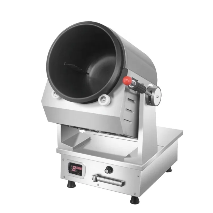 Automatic Cooking Machine Commercial Electric Multifunction Stir Fry Machine