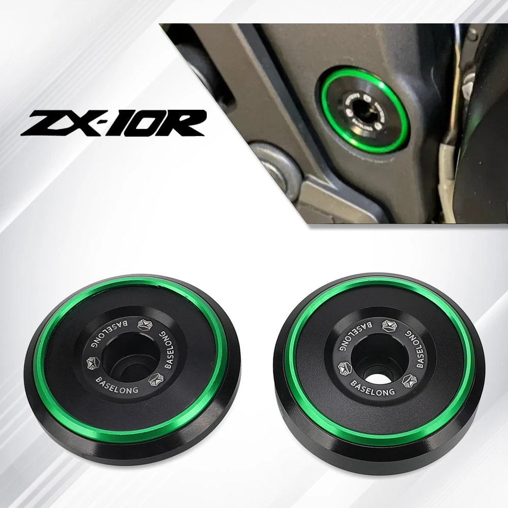 

For Kawasaki Ninja 1000 SX 2020-2025 Z1000 SX Versys 1000 SE Motorcycle Frame Hole Cover Screw Caps Decorate Plugs Accessories