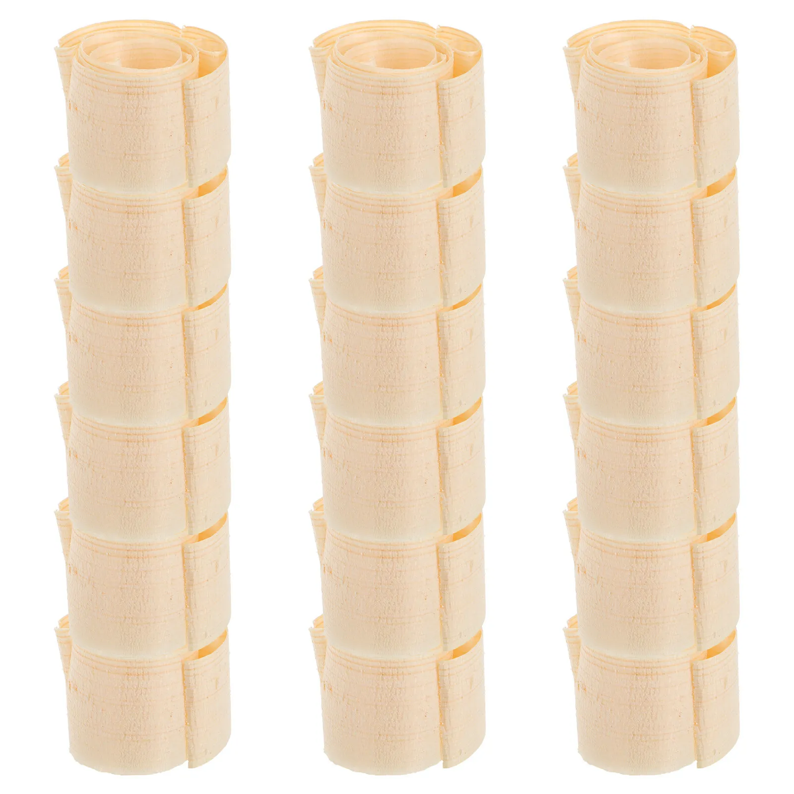 20Pcs Uncolored Wooden Shavings Handmade Shredded Wood for Carpentry DIY Embellishments Crinkle Wood Basket Filler Craft