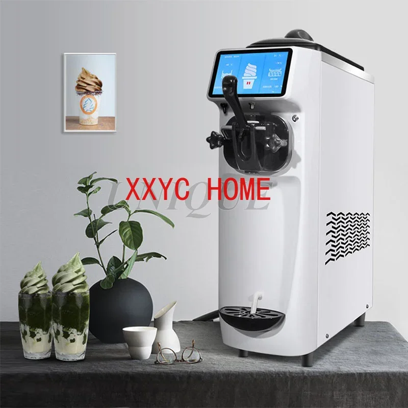 

Commercial Italian maker 220/110V Table-top Soft Ice Cream Machine Hard Household