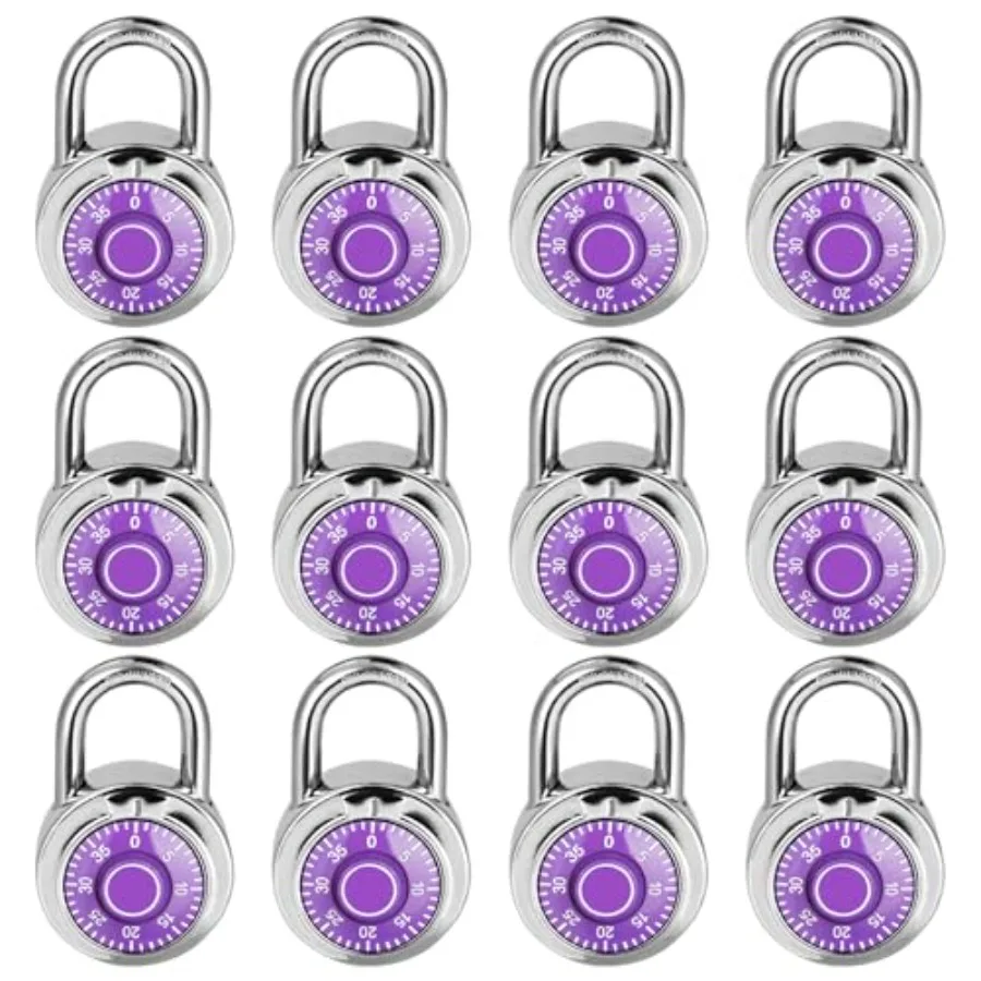 

Combination Lock, Standard Dial Combination Lock, of;Turnplate, 2 in. Wide, Fixed Three Digital Combination, for School, Gym an