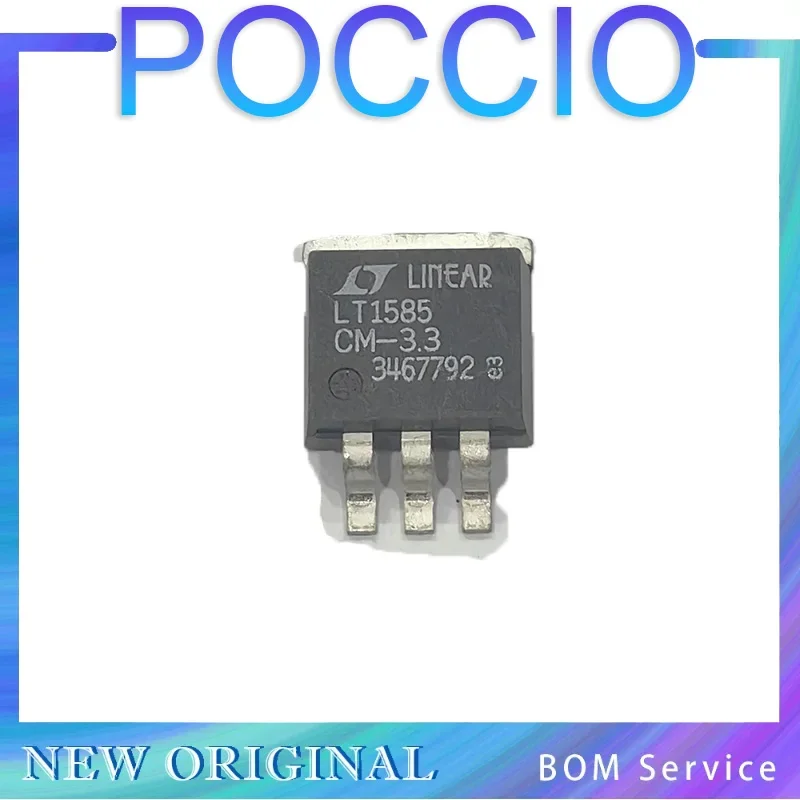 LT1585CM-3.3 LT1585CM-1.5 LT1585CM-3.38 LT1585 - 7A, 4.6A, 3A Low Dropout Fast Response Positive Regulators