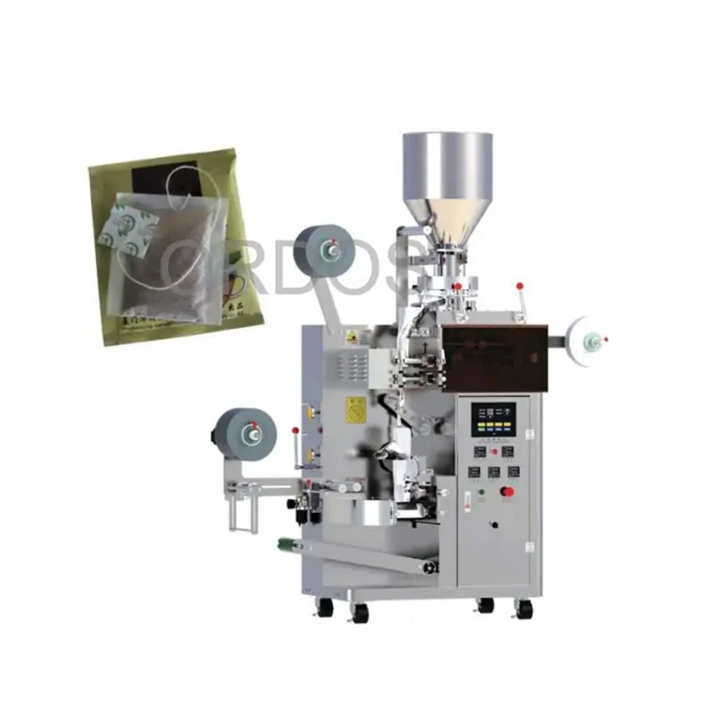 Automatic Small Tea Bag Filter Paper Tea Powder Sachet Pouch Packing Machine Inner and Outer Envelope