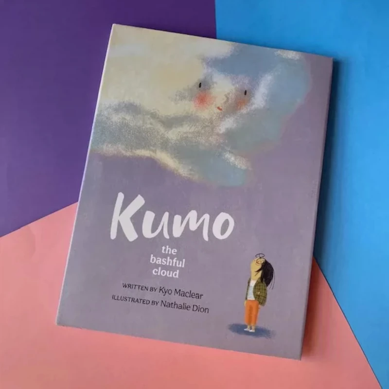 Kumo The Bashful Cloud Illustrated By Nathalie Dion Watercolor Illustration Children's Picture Book English Version