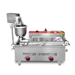 Commercial Snack Machine Gas Doughnut Maker Automatic Mini Electric Donut Machine Donut Fryer Machine