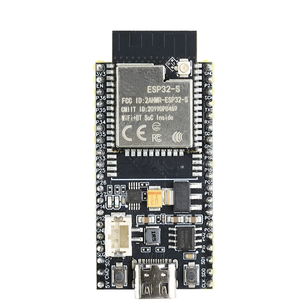 NEW ESP32-S Development Board 2.4G Wifi Module with Battery Interface Original Ai ESP32-S for DIY IoT CH340X IP5306 Type-C