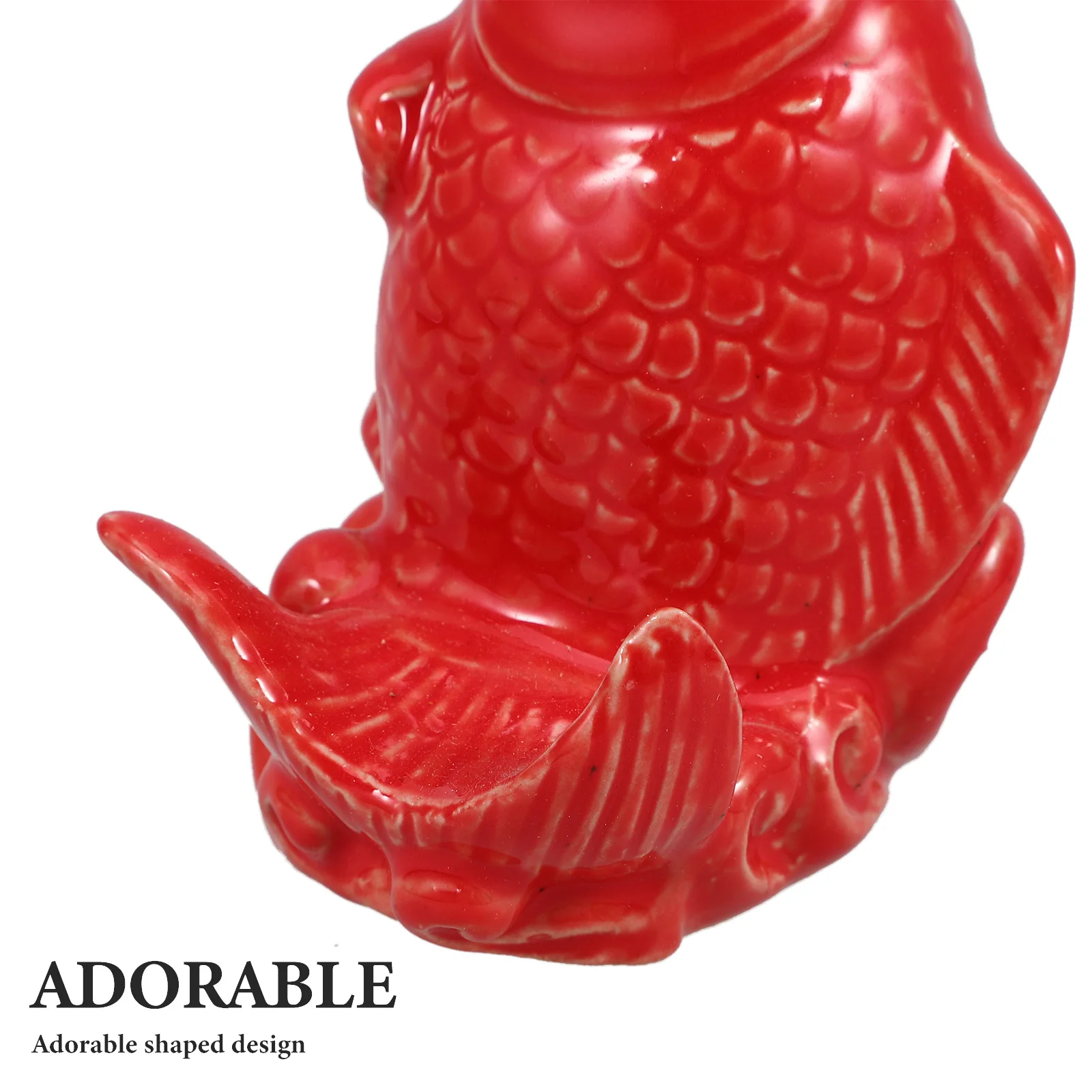 

Ceramic Koi Fish Bolt Caps Animal Modeling Replacement Covers For Toilet Floor Bolts, Universal Bathroom Repair Parts,