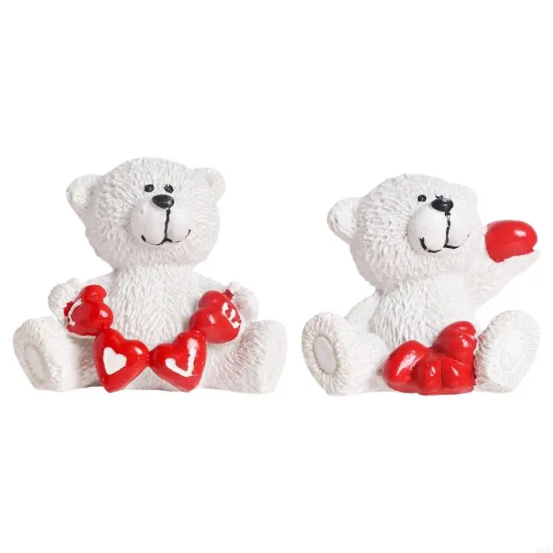 Bear Feature A Heart Display Eye Catching Animal Bear With Heart Display Ornament For Festival Or Special Event