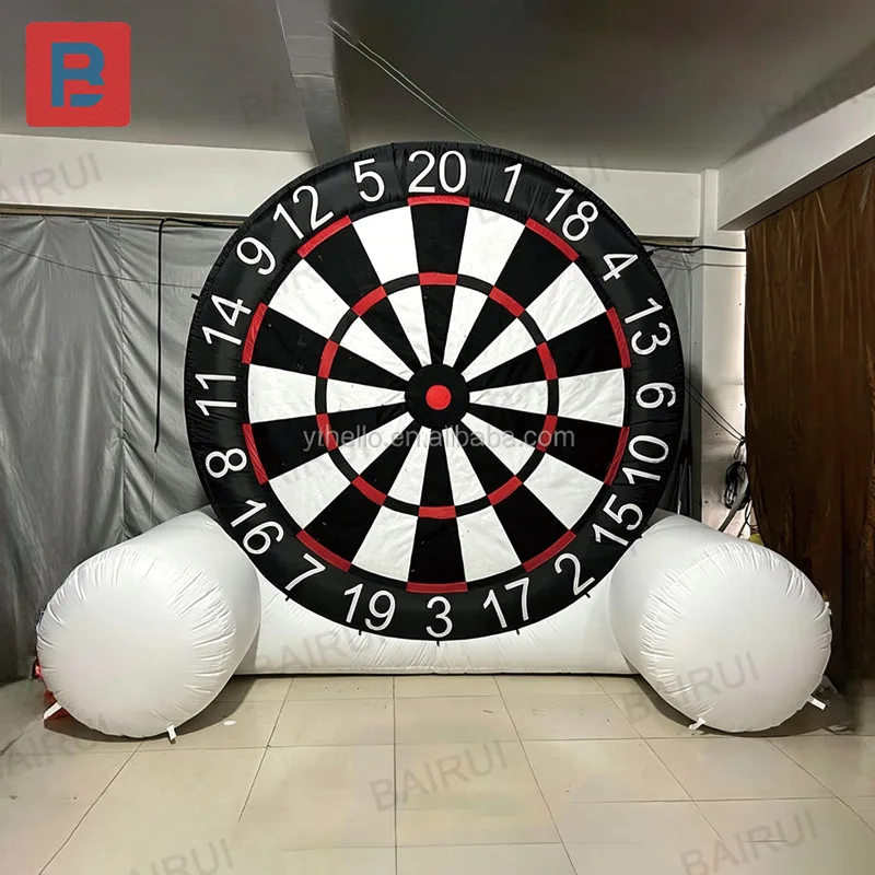 Inflatable target, outdoor inflatable target ball, giant inflatable dart board for games