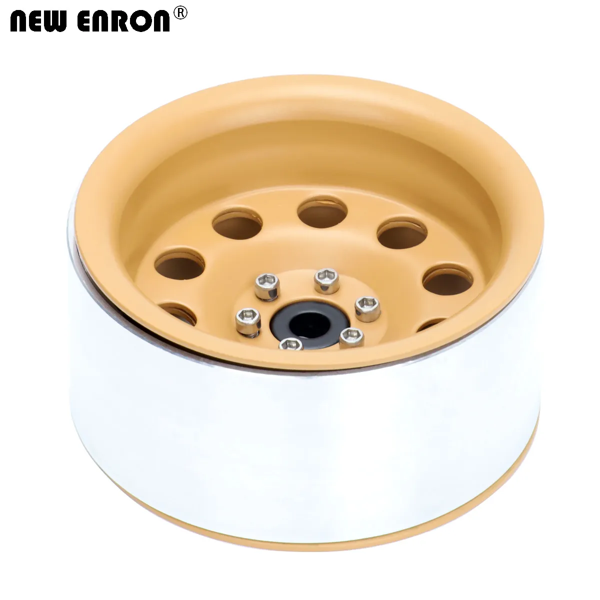 CNC المعادن 2.2 بوصة Beadlock جنوط عجلات محور ل RC صالح RC سيارة 1/10 12 مللي متر عرافة الزاحف الإطارات محوري SCX10 II RR10 الشبح TRX4 #6