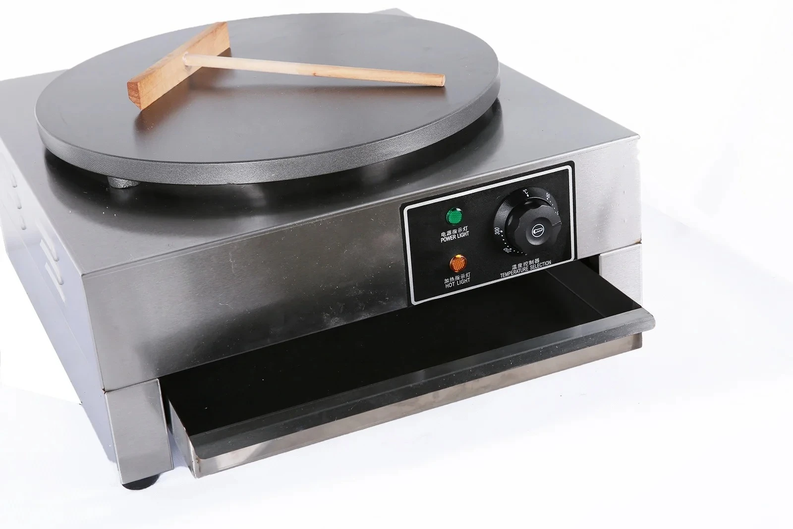 2024 New Commercial Automatic Adjustable Temperature Gas Nonstick Pan Crepe and Pancake Makers Machine