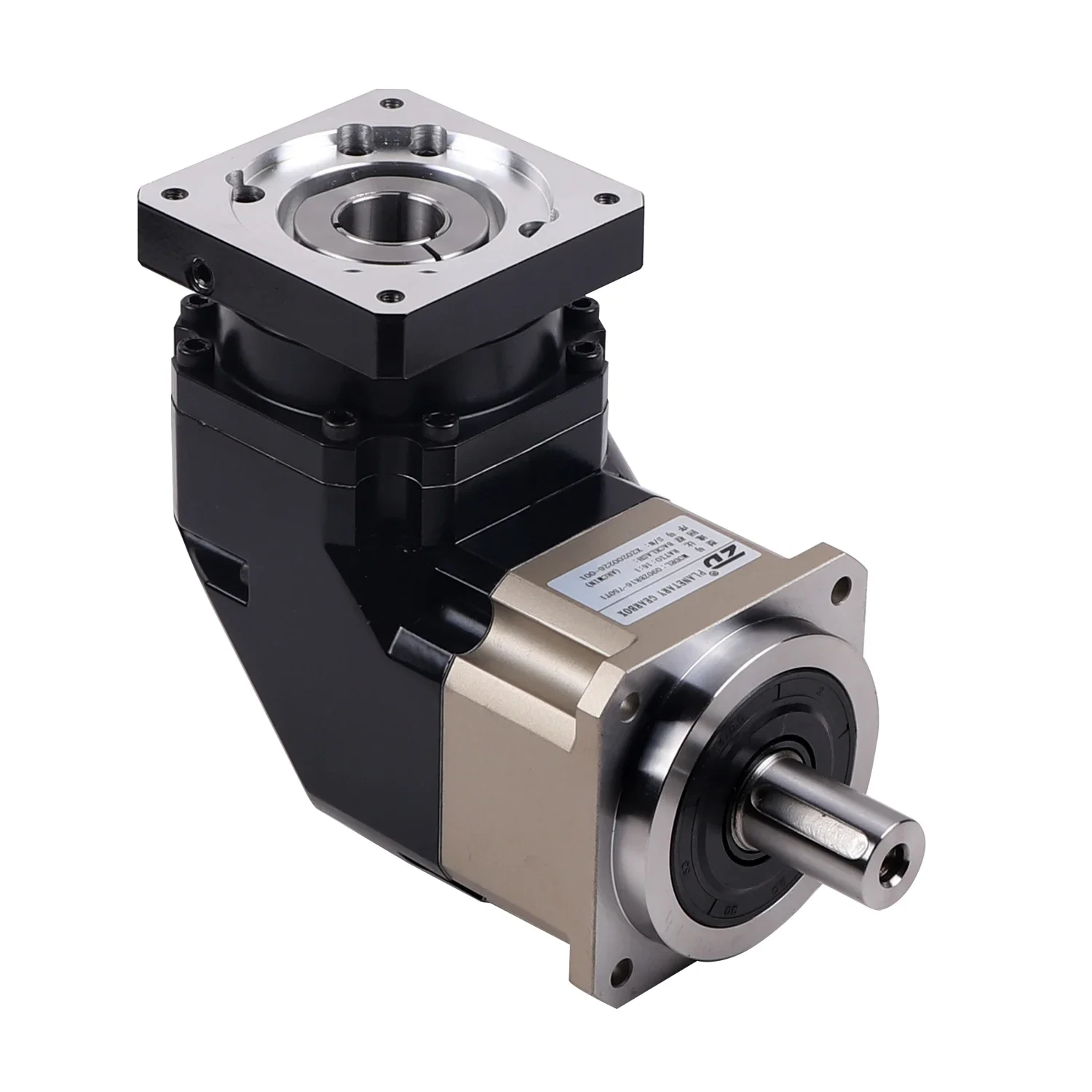 ZD Motor ZBR Series Nema 34 Equivalent 90 Degree Right Angle Bevel Planetary Gear Box Gearbox For Servo Motor 060ZBR10-400T1