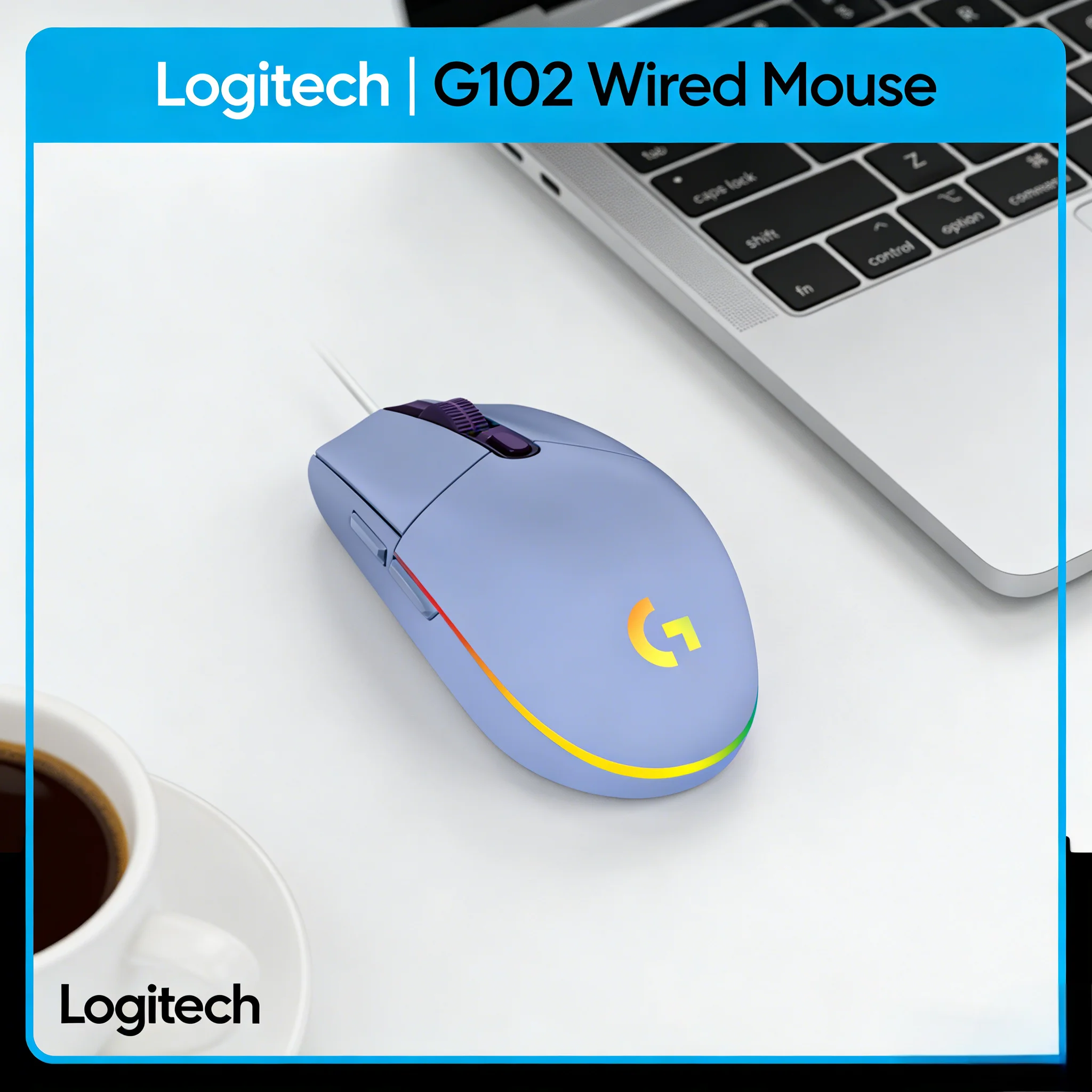 

Logitech G102 Entry-Level Esports Wired Mouse Office & Game Dual-Purpose