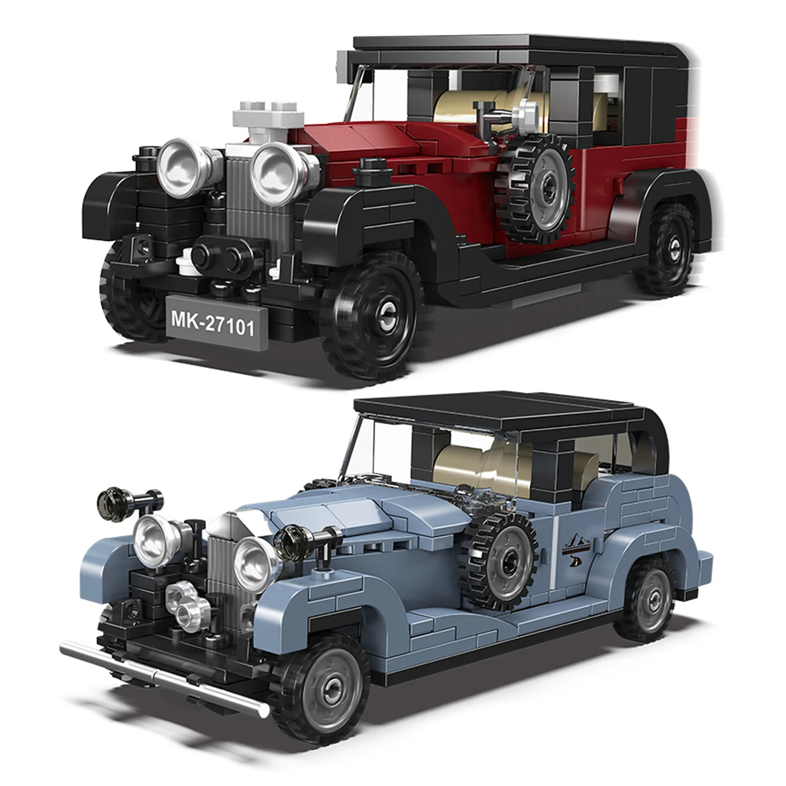 

Mould King Luxury Vintage Racing Car DIY Building Blocks Set Technical Speed Vehicle Model Collector Toy for Adults Teens Gifts