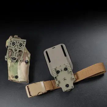 Taktické univerzální rychloupínací pouzdro na zbraň s rychloupínacím mechanismem pro Glock 17 s airsoftovou svítilnou X300 X300U 8 nejlepší prodej Držák puškohledu Henry 17 HMR - №4