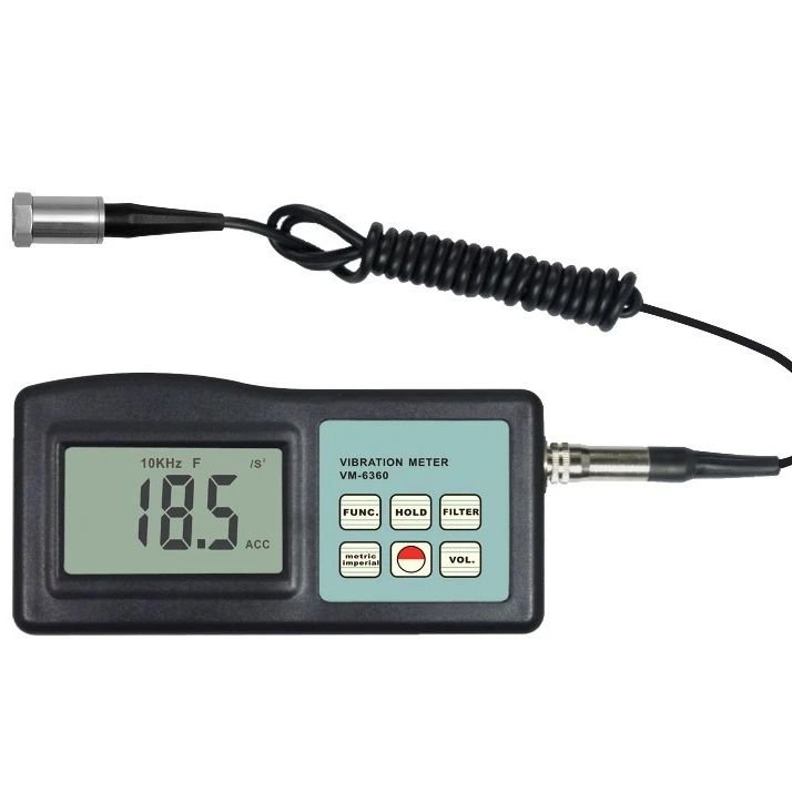 

Professional Portable Vibration Meter Vibration Test Equipment VM-6360 for velocity ,acceleration,displacement