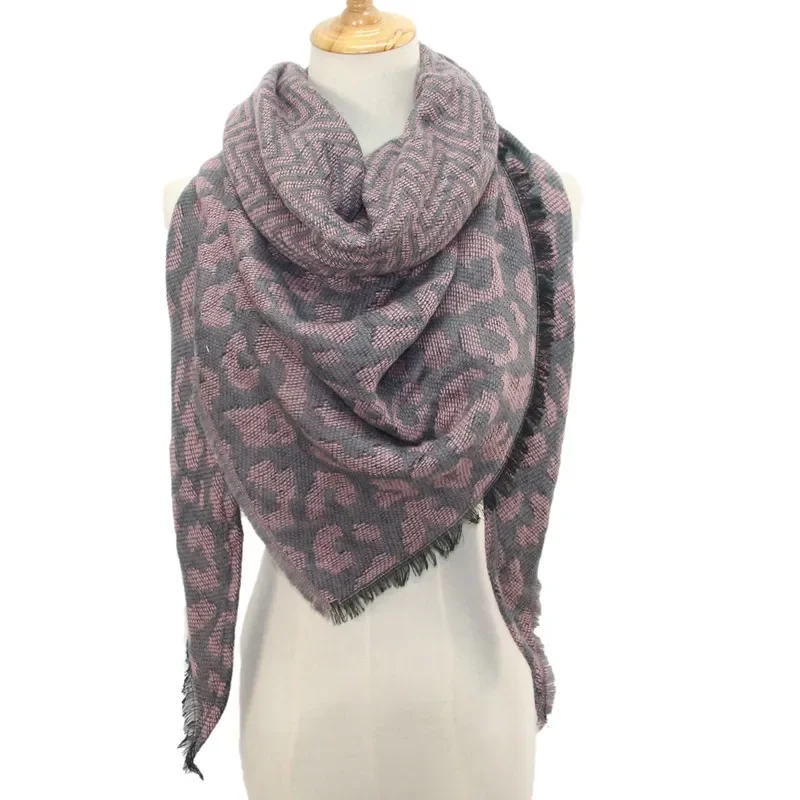 Warm Scarf Winter Shawl Women Long Cape print Scarves Stole Leopard Scarf Scarf Character Scarf for Girls