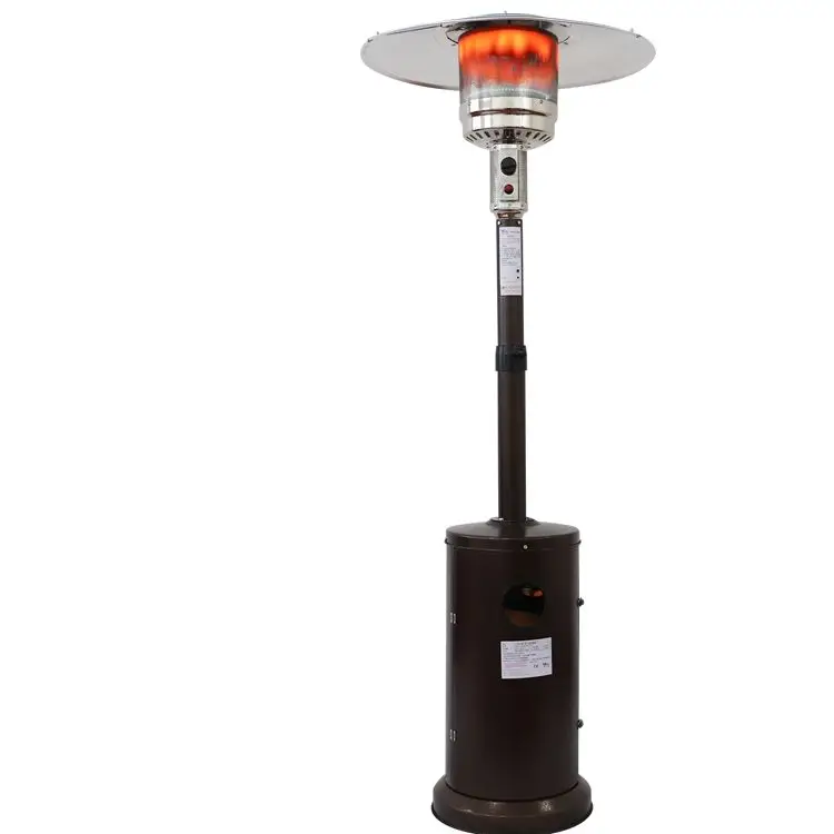 Gas Water Heater Super Flame Mini Patio Customizable Freestanding Commercial Outdoor Heater