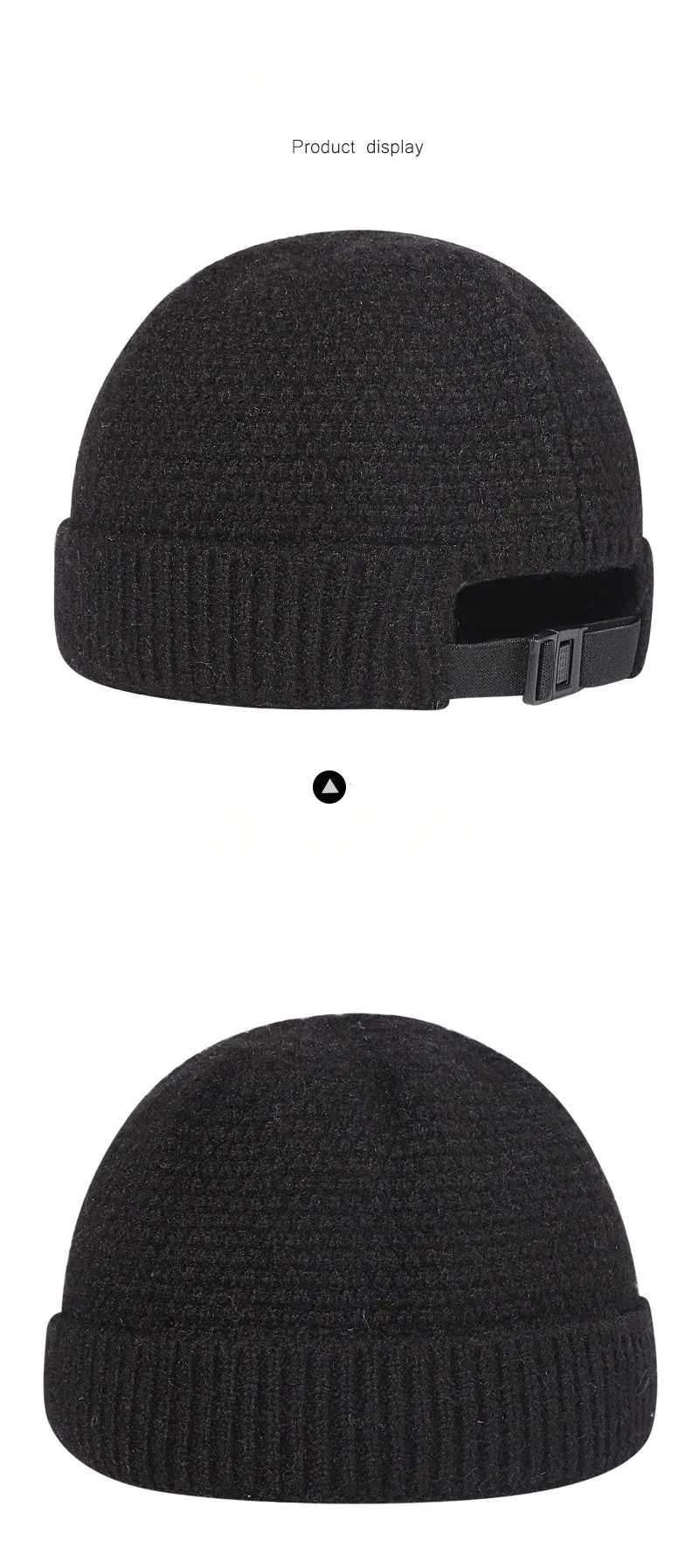 2025 Neue Herren- und Damen-Strickmütze, warme, weiche Frühlings- und Herbstmütze, Hip-Hop-Mütze, Skull-Mütze, Outdoor-Rollmütze – Detail 5