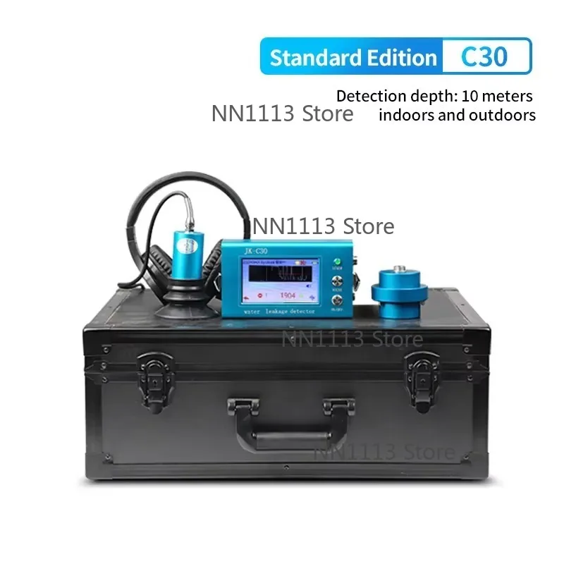 

Water Leakage Detector Water Pipe Line Leaking Repair Indoor and Outdoor 5m Underground Water Leak Detection