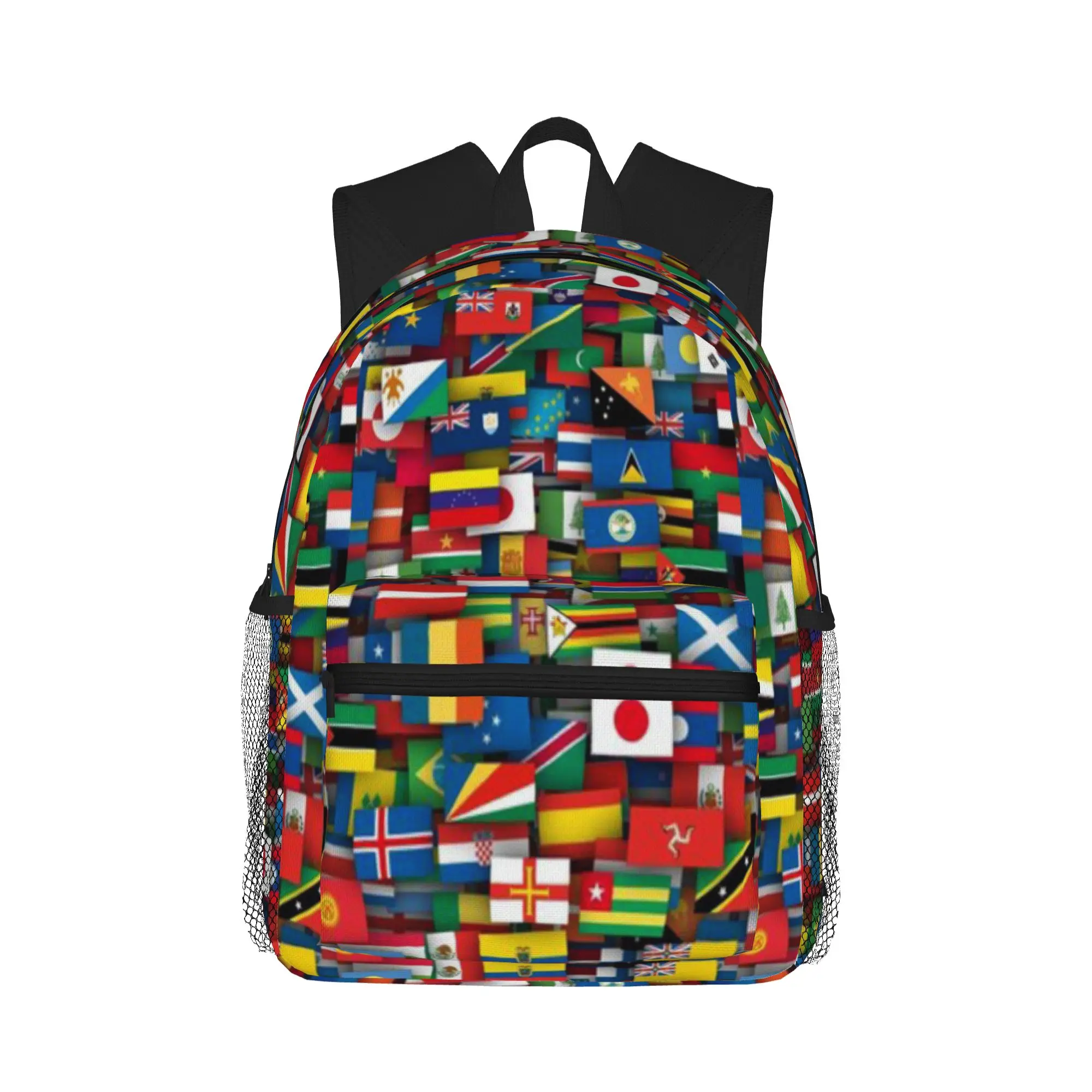 Flags of all countries of the world  Casual Backpack for Students and Adults Men's backpack