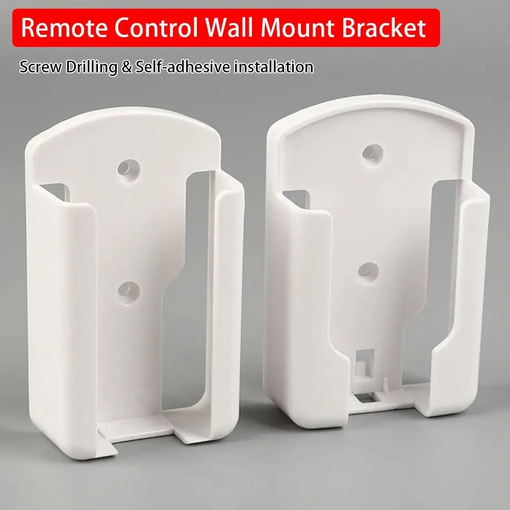 1Pcs Wall Shelf Remote Controller Bracket Air Conditioner TV Phone Charging Wall Mount Holder Holeless Installation Universal view 2