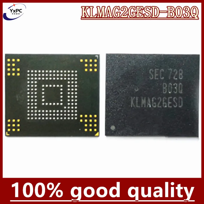 KLMAG2GESD-B03Q KLMAG2GESD B03Q 16GB BGA153 EMMC Flash Memory IC Chipset with balls