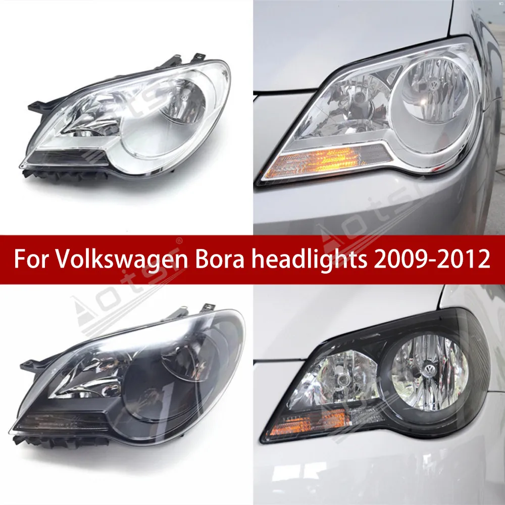 

Фары для Volkswagen Bora 2009-2012 Фара полусборка передней фары Автомобильные аксессуары Модификация деталей