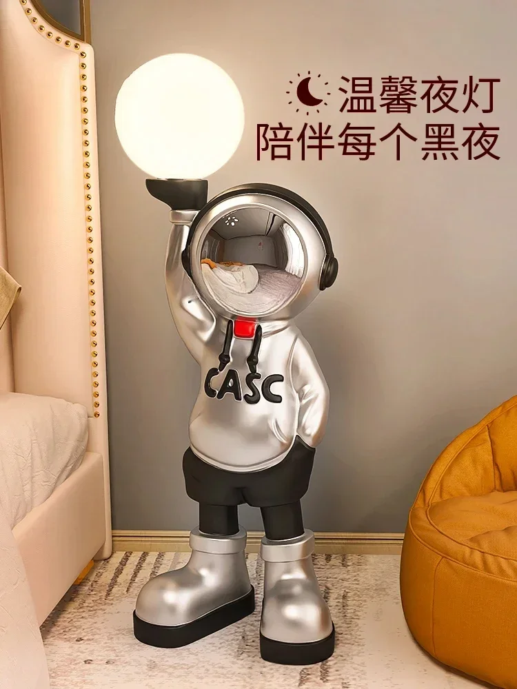 Astronaut Spaceman Large Floor Ornaments Living Room TV Cabinet Home Decorations