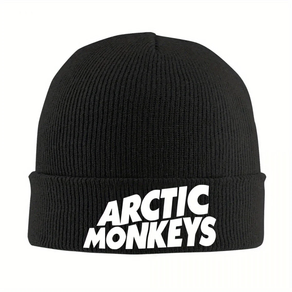 Arctic Monkeys Beanie Hats Bonnet Hats Female Male Street Y2K Hippie Knitted Hat Autumn Custom Elastic Caps
