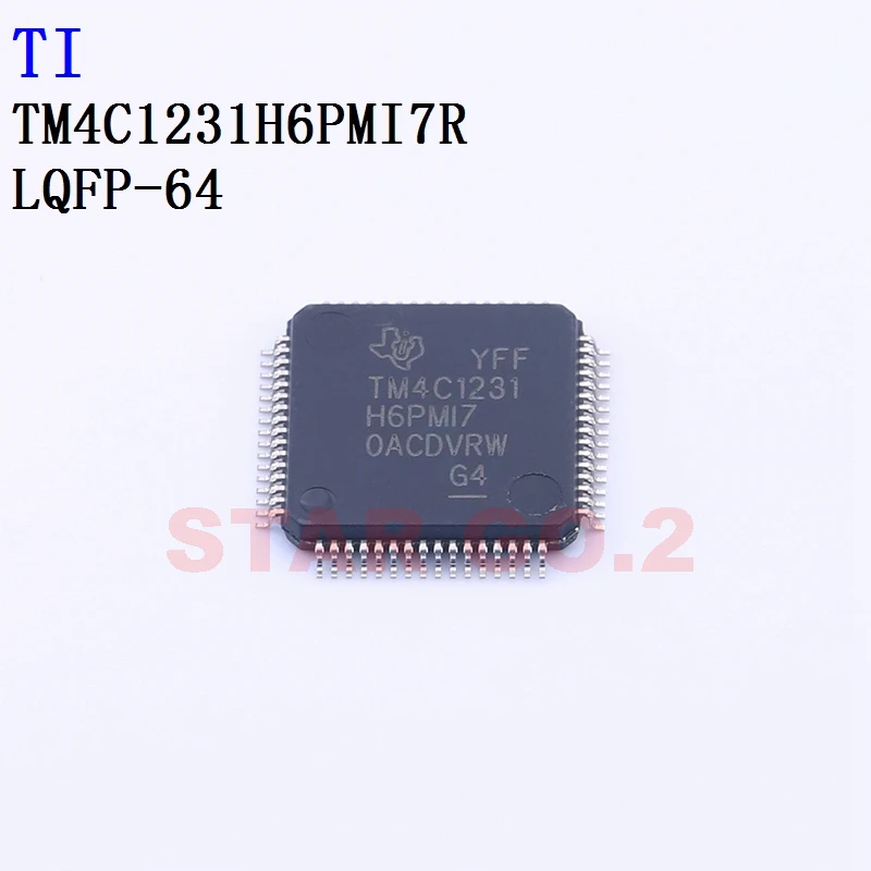 

Микроконтроллер LQFP-64 TI, 1 шт., TM4C1231H6PMI7R
