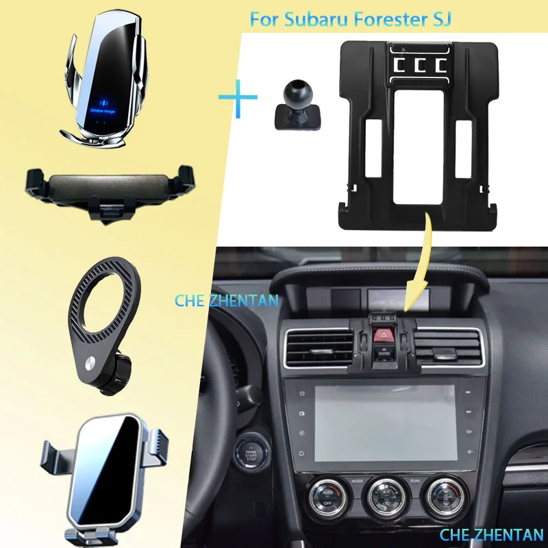 

Car Mobile Cell Stand for Subaru Forester SJ 2014~2018 Car Mount Air Vent Phone Bracket Gravity Holder Auto Sticker Accessories