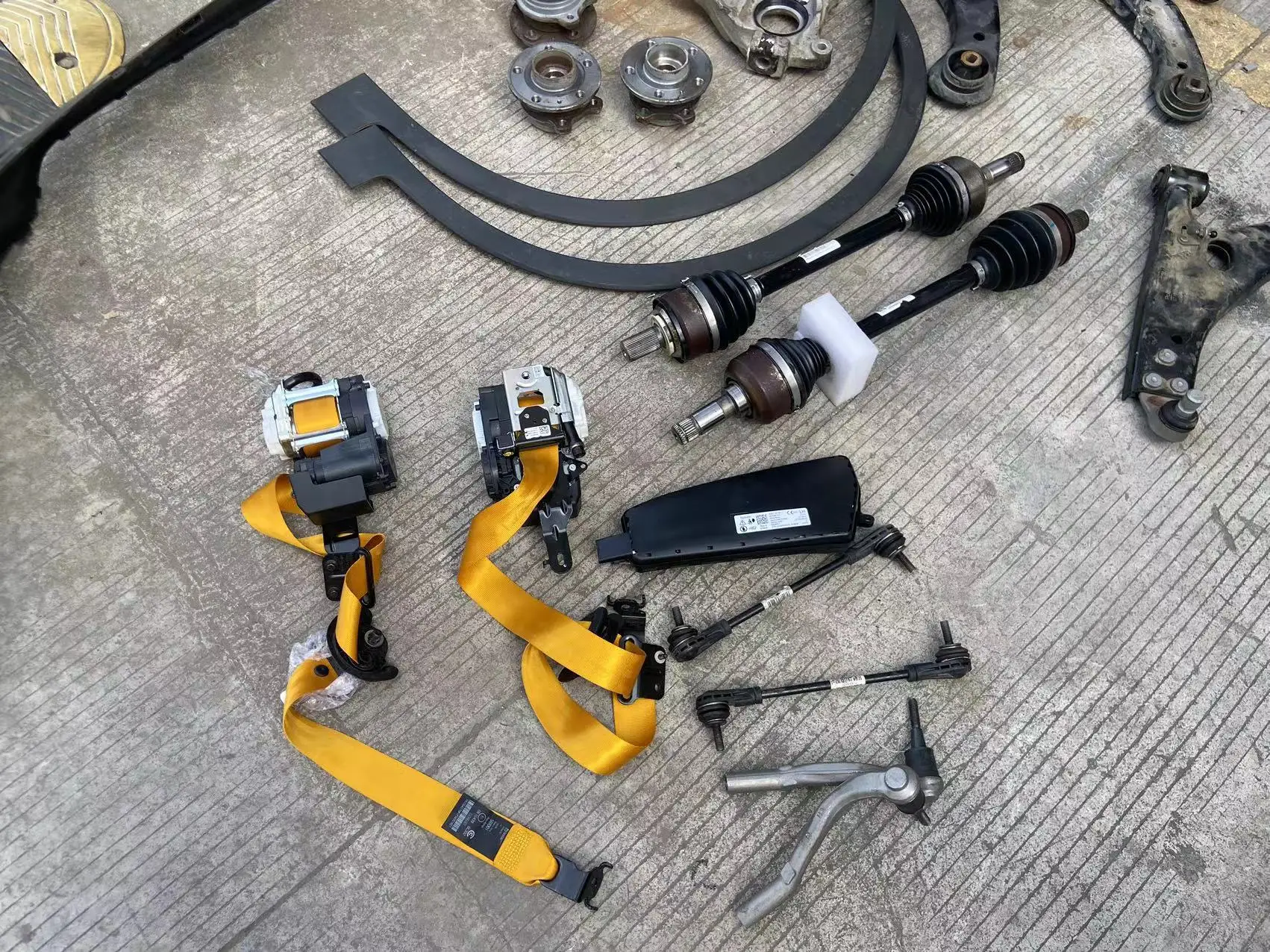 Kit de pára-choques original e de alta qualidade adequado para carros Polestar 2