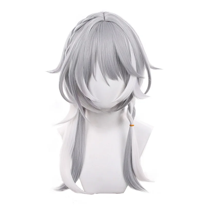Cipher Pruik Vrouwen Game Honkai Star Rail Cipher Cosplay Pruiken Cifera 55 cm Lange Synthetisch Haar Halloween Party + pruik Cap