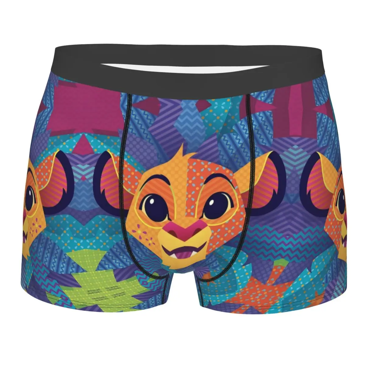 

Custom The Lion King Movie Underwear Men Print Simba Cub Cartoon Boxer Shorts Panties Briefs Breathable Underpants