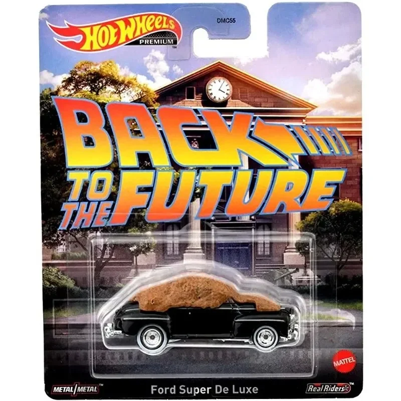 Original Hot Wheels Delorean Back To the Future Time Machine Mini Cars 1:64 HotWheels Gifts Diecast Car 1/64 HotWeels Toy Car view 4