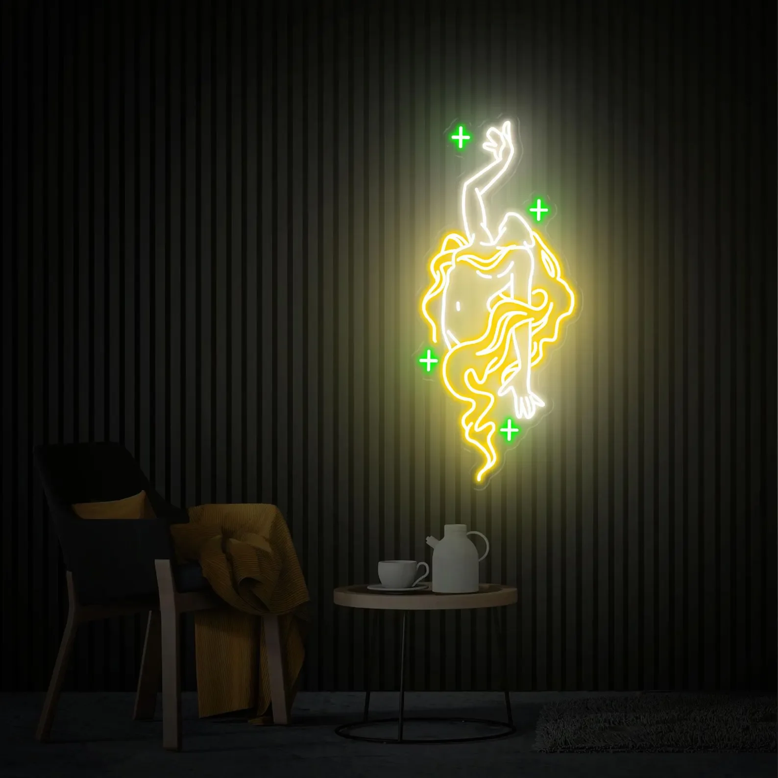 فتاة النيون تسجيل الشعر الطويل فتاة غرفة نوم ديكور المنزل بار نادي جدار الفن شنقا مخصص النيون هدية شخصية للمراهقين