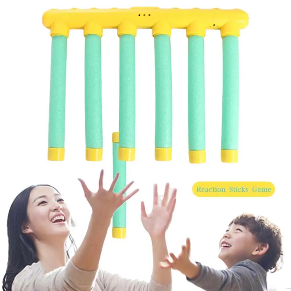 

Catch Sticks Game Parent-Child Practice Grasp Reaction Training Quick Catch Stick Games Reaction Sticks Game Falling Sticks Toy