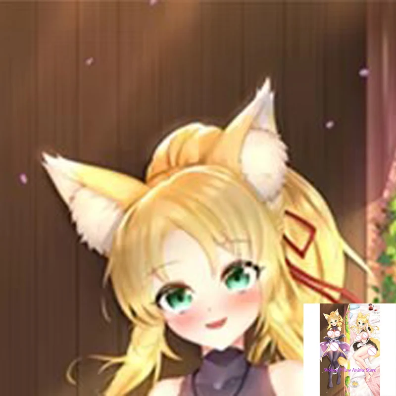 

Dakimakura Anime Pillow Cover Yukikaze Double Sided Print Life-size Halloween Christmas Decoration