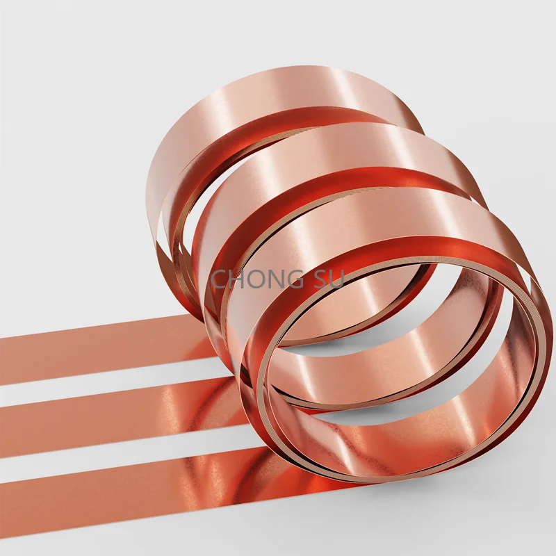 1Meter T2 Red Copper Strip Sheet Thickness 0.01-1mm Copper Coil Plate Width 10-300mm 0.02/0.05/ 0.1/0.15/0.2/0.25/0.3/0.4/0.5mm