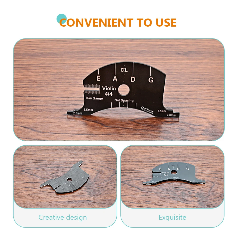 

Pro Fingerboard Violin Measuring Tool Bridge Makers Tools Peg Shaping Mold Template Bridges Repair Reference