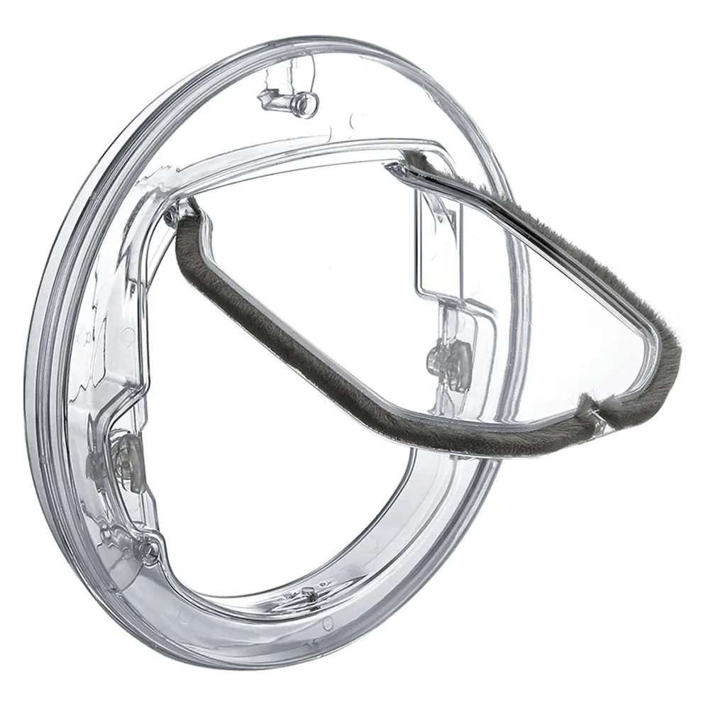 

Plastic Pet Access Round Access Pet Door Hole Durable Material Easy Installation Cat Hole Gate