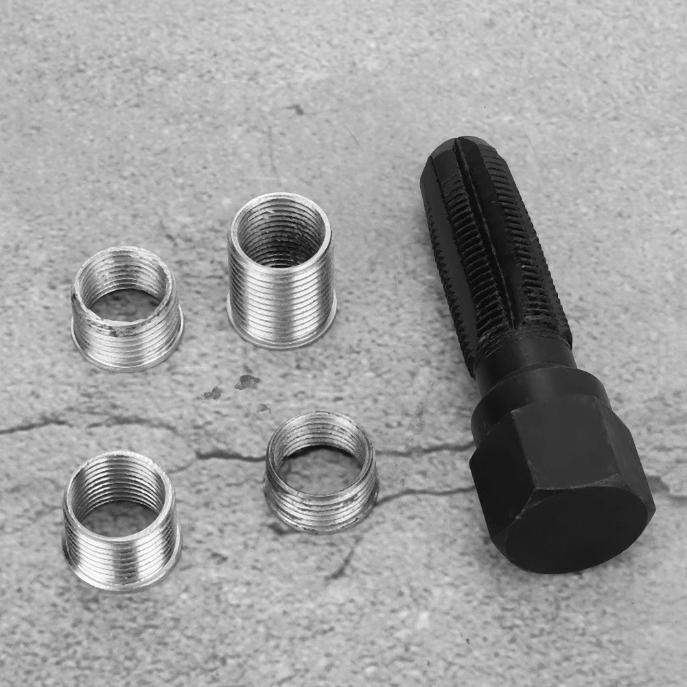 Plug Hole Thread Repair Thread Repair Tool Set 14mm M14*1.25 Steel  Plug Hole Thread Repair Tool Thread Regenerator view 3