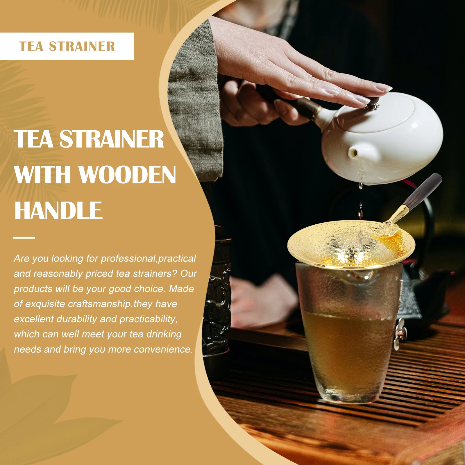 

Copper Tea Filters Strainers Infusers ers Sieve Home Creative H Teapot Plastic Uniform Leakage Easy Clean Gifts