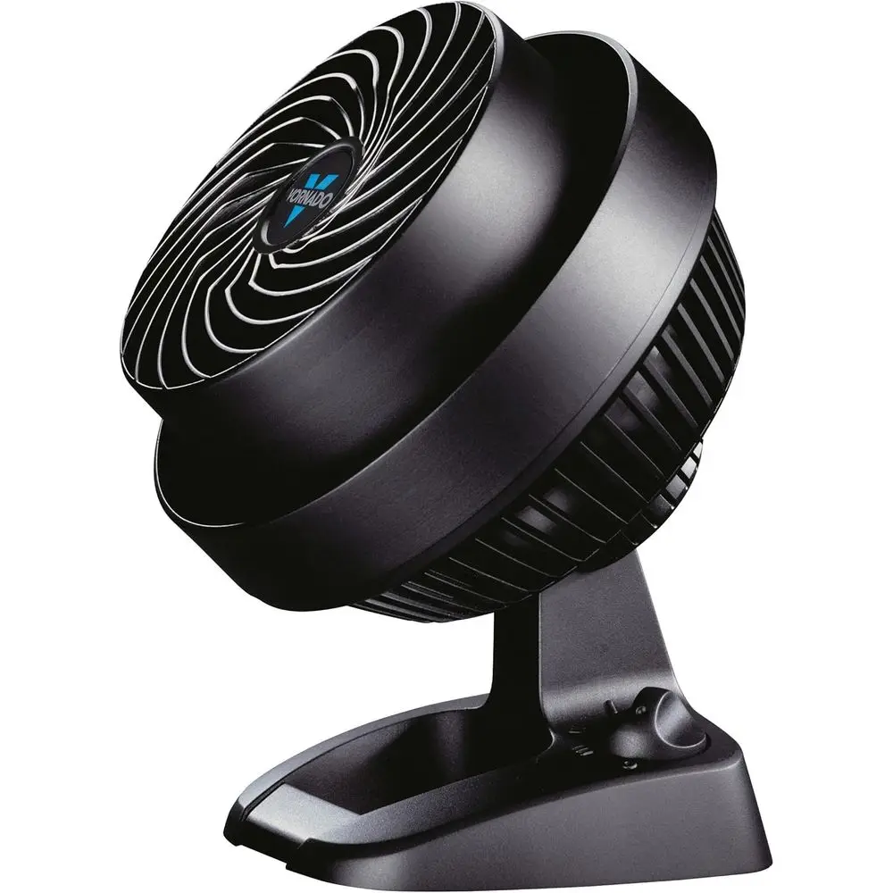 

3-Speed Adjustable Air Circulator, Compact Design for Whole Room Cooling, Ideal for Room or Office, Vortex Action, 65ft Range