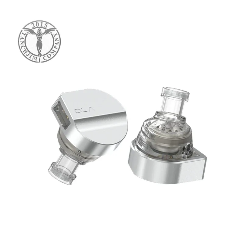 TANCHJIM OLA ديناميكية سائق سماعة HiFi سماعات موسيقى سماعة مع 2Pin 0.78 مللي متر كابل قابل للفصل ميكروفون