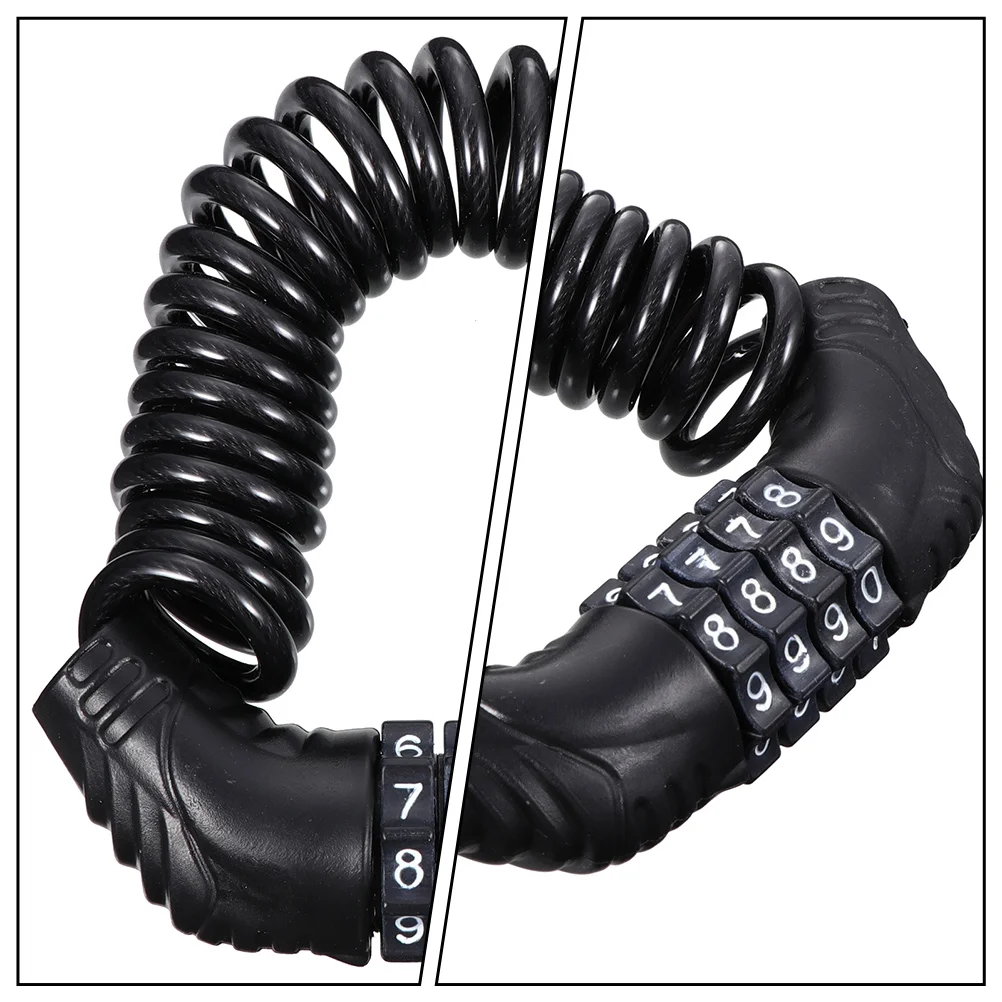 

2 Pcs Bicycle Lock Steel Wire Cable Practical Bike Password Bicycles Code Extendable Anti-theft
