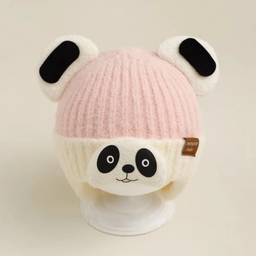 

New Warm Pullover Cap Windproof Coldproof Beanie Hat Ear Protection Hat Autumn and Winter